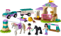 Preview: LEGO® Friends - 41441 - Trainingskoppel und Pferdeanhänger