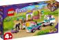 Preview: LEGO® Friends - 41441 - Trainingskoppel und Pferdeanhänger