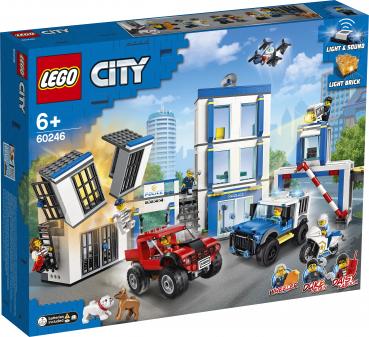 LEGO® City - 60246 - Polizeistation - mit Lagerspuren