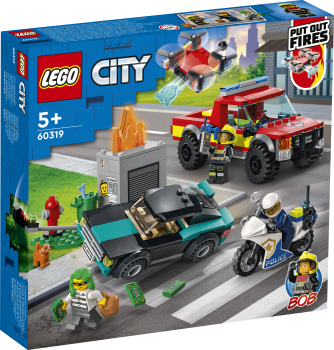 LEGO® City - 60319 - Löscheinsatz und Verfolgungsjagd
