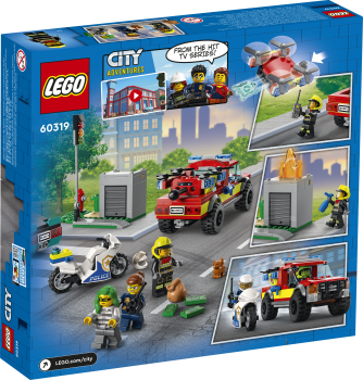 LEGO® City - 60319 - Löscheinsatz und Verfolgungsjagd