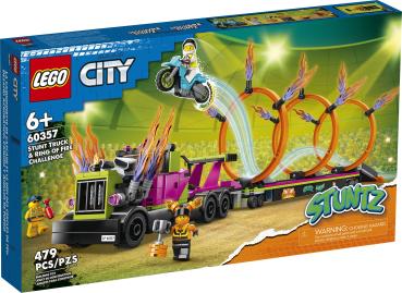 LEGO® City - 60357 - Stunttruck & Feuerreifen-Challenge