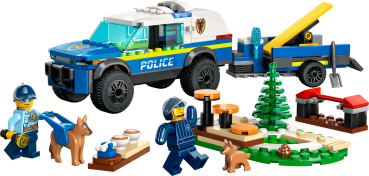 Preview: LEGO® City - 60369 - Mobiles Polizeihunde-Training