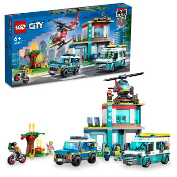 LEGO® City - 60371 - Hauptquartier der Rettungsfahrzeuge