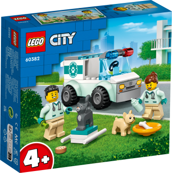 Preview: LEGO® City - 60382 - Tierrettungswagen