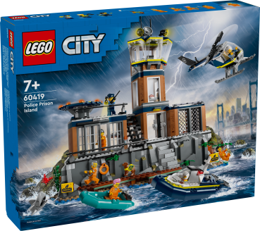 Preview: LEGO® City - 60419 - Polizeistation auf der Gefängnisinsel