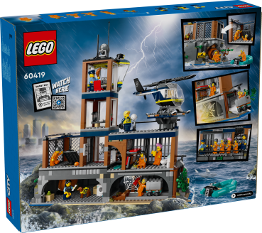 Preview: LEGO® City - 60419 - Polizeistation auf der Gefängnisinsel