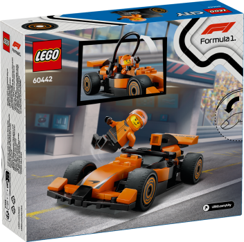 Preview: LEGO® City - 60442 - F1® Rennfahrer mit McLaren Rennauto