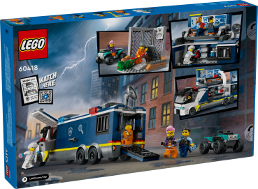 Preview: LEGO® City - 60418 - Polizeitruck mit Labor