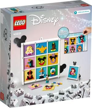 LEGO® Disney - 43221 - 100 Jahre Disney Zeichentrickikonen