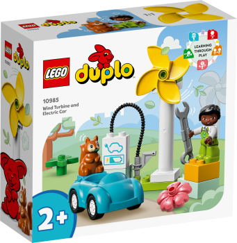 Preview: LEGO® DUPLO® - 10985 - Windrad und Elektroauto