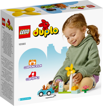 Preview: LEGO® DUPLO® - 10985 - Windrad und Elektroauto