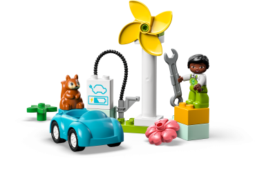 Preview: LEGO® DUPLO® - 10985 - Windrad und Elektroauto