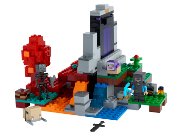 Preview: LEGO® Minecraft™ - 21172 - Das zerstörte Portal