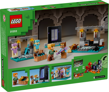 Preview: LEGO® Minecraft® - 21252 -  Die Waffenkammer