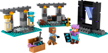 Preview: LEGO® Minecraft® - 21252 -  Die Waffenkammer