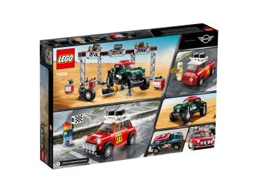Preview: LEGO® Speed Champions - 75894 - Rallyeauto 1967 Mini Cooper S und Buggy 2018 Mini John Cooper Works