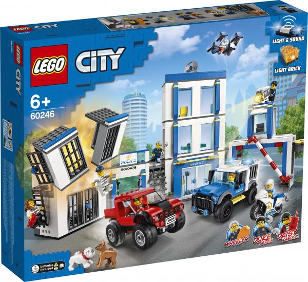 LEGO® City - 60246 - Polizeistation - mit Lagerspuren