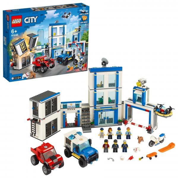 LEGO® City - 60246 - Polizeistation - mit Lagerspuren