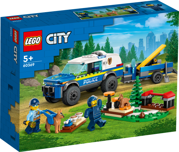 LEGO® City - 60369 - Mobiles Polizeihunde-Training