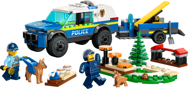 LEGO® City - 60369 - Mobiles Polizeihunde-Training