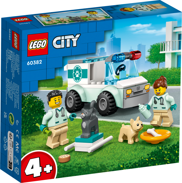 LEGO® City - 60382 - Tierrettungswagen
