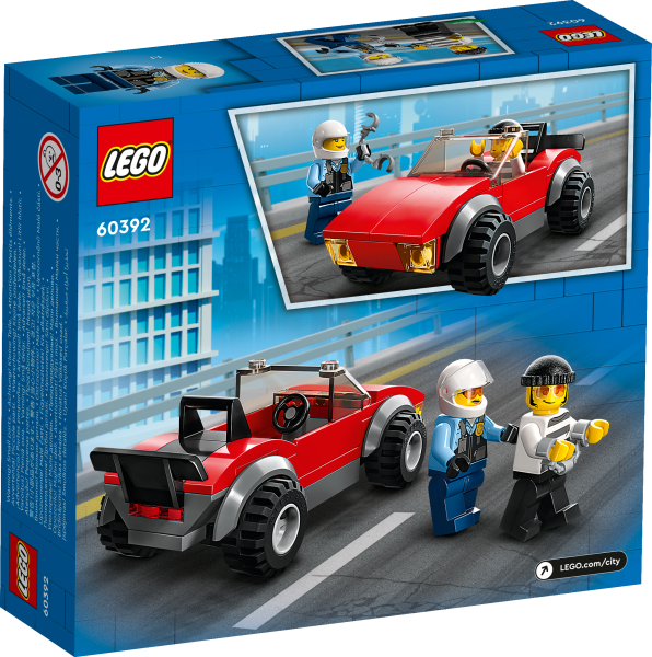 LEGO® City - 60392 - Verfolgungsjagd mit dem Polizeimotorrad