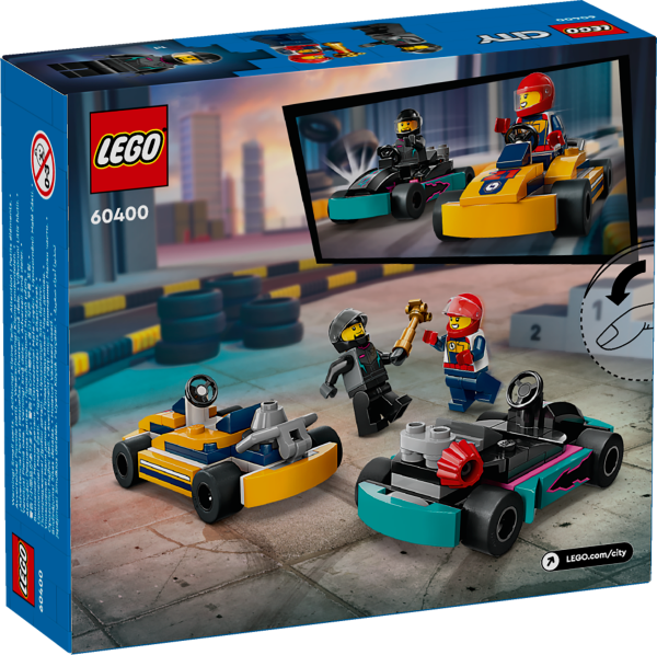 LEGO® City - 60400 - Go-Karts mit Rennfahrern