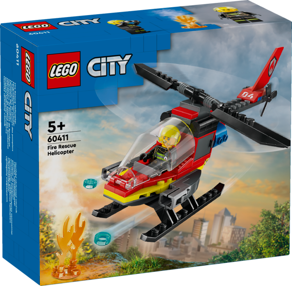 LEGO® City - 60411 - Feuerwehrhubschrauber