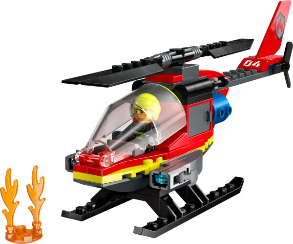 LEGO® City - 60411 - Feuerwehrhubschrauber