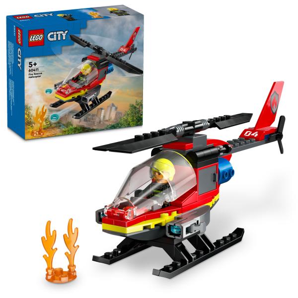 LEGO® City - 60411 - Feuerwehrhubschrauber