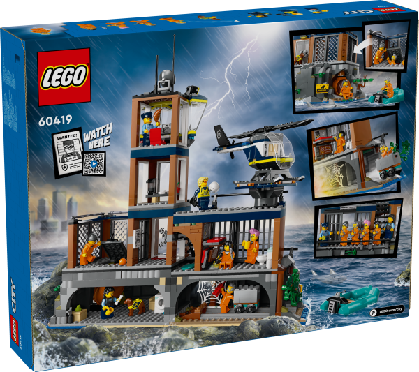 LEGO® City - 60419 - Polizeistation auf der Gefängnisinsel