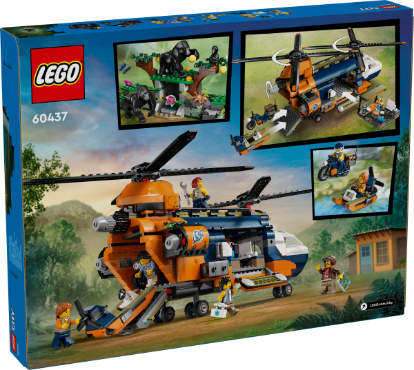 LEGO® City - 60437 - Dschungelforscher-Hubschrauber