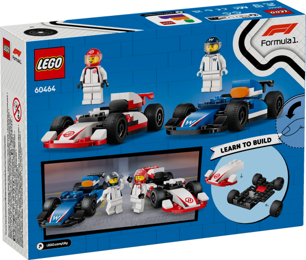 LEGO® City - 60464 - F1® Williams Racing und Haas F1® Rennautos