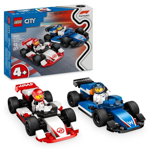 LEGO® City - 60464 - F1® Williams Racing und Haas F1® Rennautos