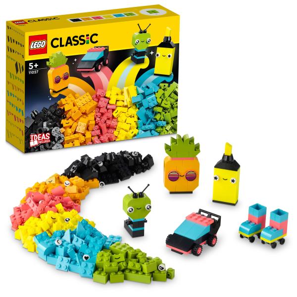 LEGO® Classic - 11027 - Neon Kreativ-Bauset