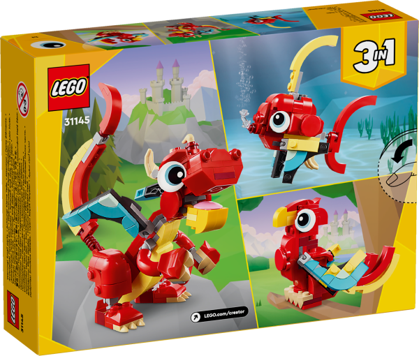 LEGO® Creator - 31145 - Roter Drache