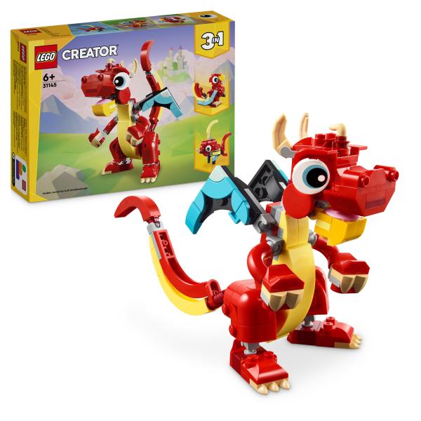 LEGO® Creator - 31145 - Roter Drache