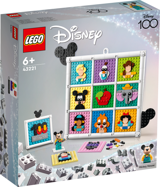 LEGO® Disney - 43221 - 100 Jahre Disney Zeichentrickikonen