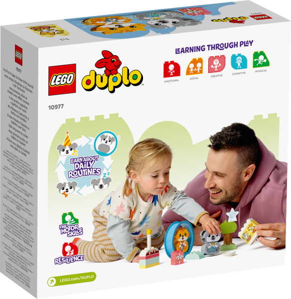 LEGO® DUPLO® - 10977 - Mein erstes Hündchen & Kätzchen – mit Ton