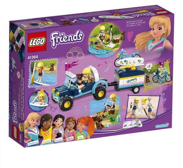 LEGO® Friends - 41364 - Stephanies Cabrio mit Anhänger