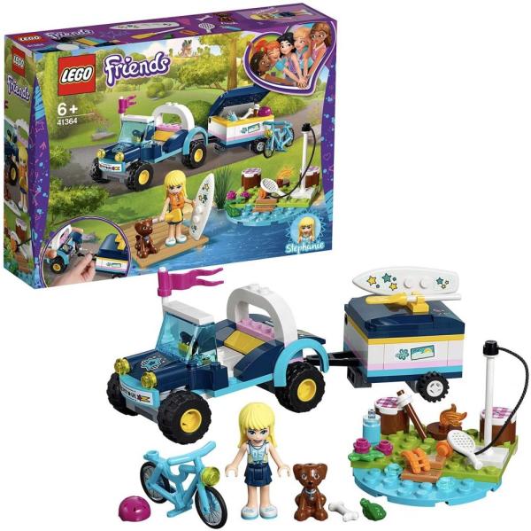 LEGO® Friends - 41364 - Stephanies Cabrio mit Anhänger