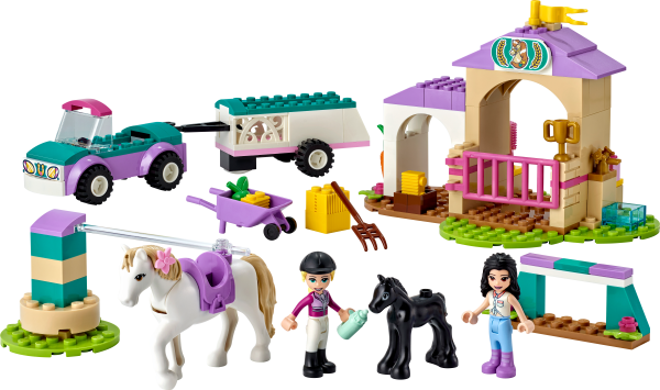 LEGO® Friends - 41441 - Trainingskoppel und Pferdeanhänger
