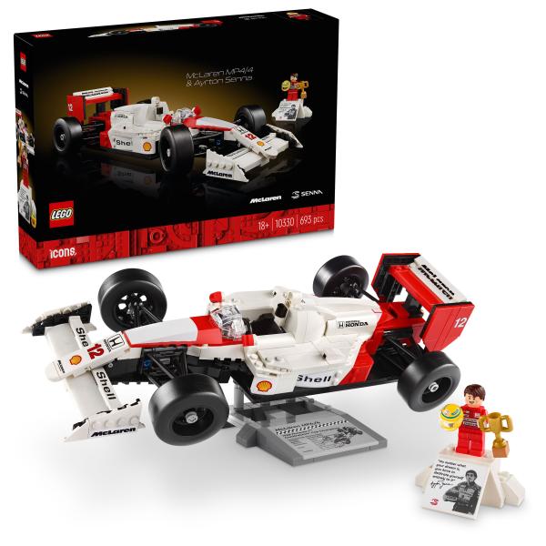 LEGO® Icons - 10330 - McLaren MP4/4 & Ayrton Senna