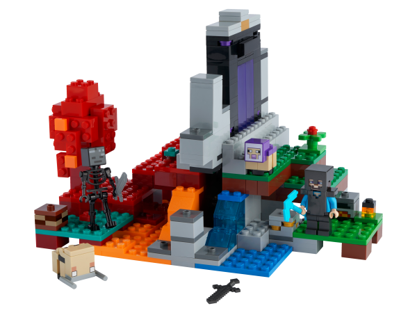LEGO® Minecraft™ - 21172 - Das zerstörte Portal